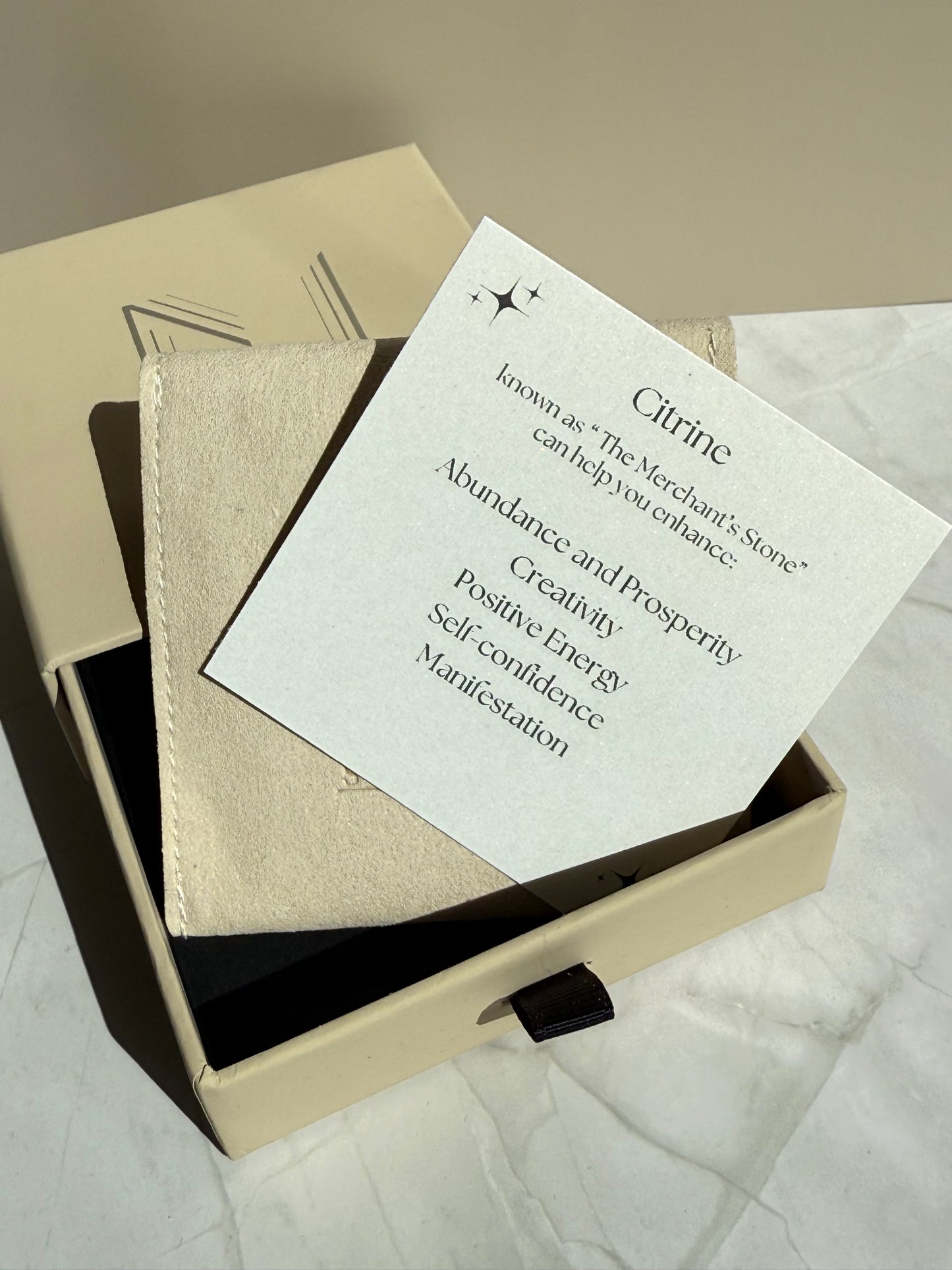 Citrine Earrings Set