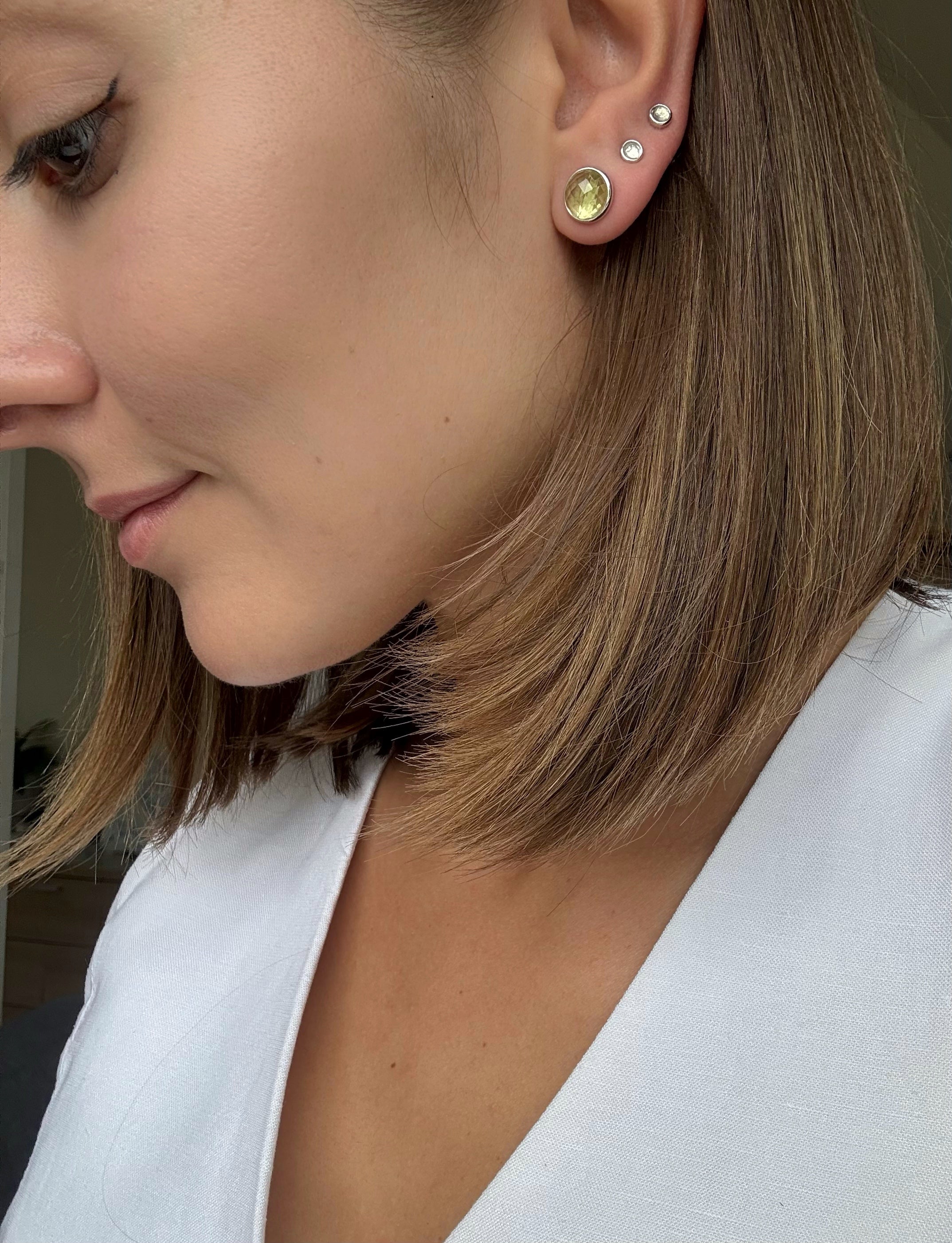 Citrine Earrings Set - Mi Story Jewellery