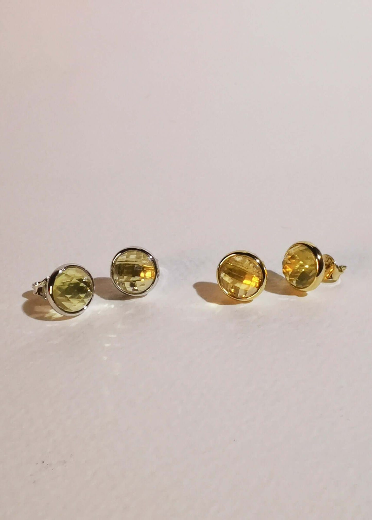Carta Studs - Citrine - Mi Story Jewellery
