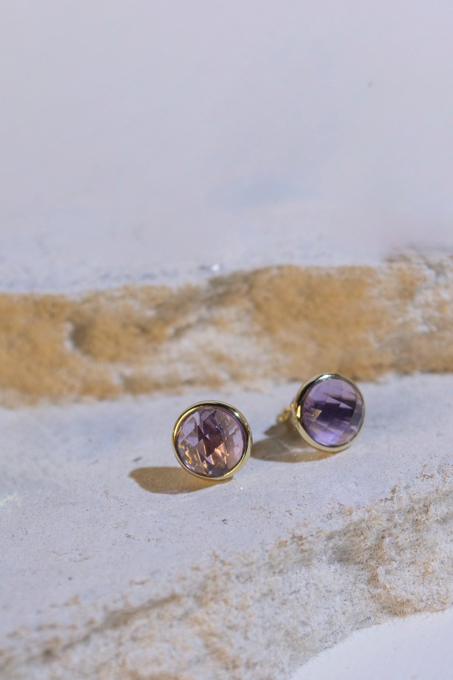 Amethyst Earrings Set - Mi Story Jewellery