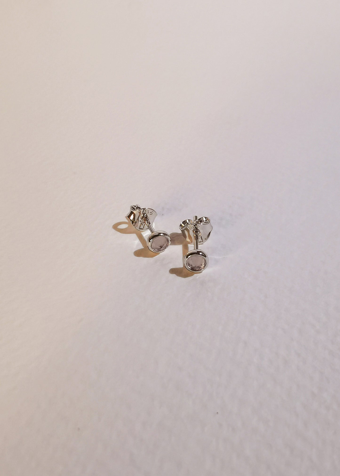 Iskra Studs - Clear Quartz - Mi Story Jewellery