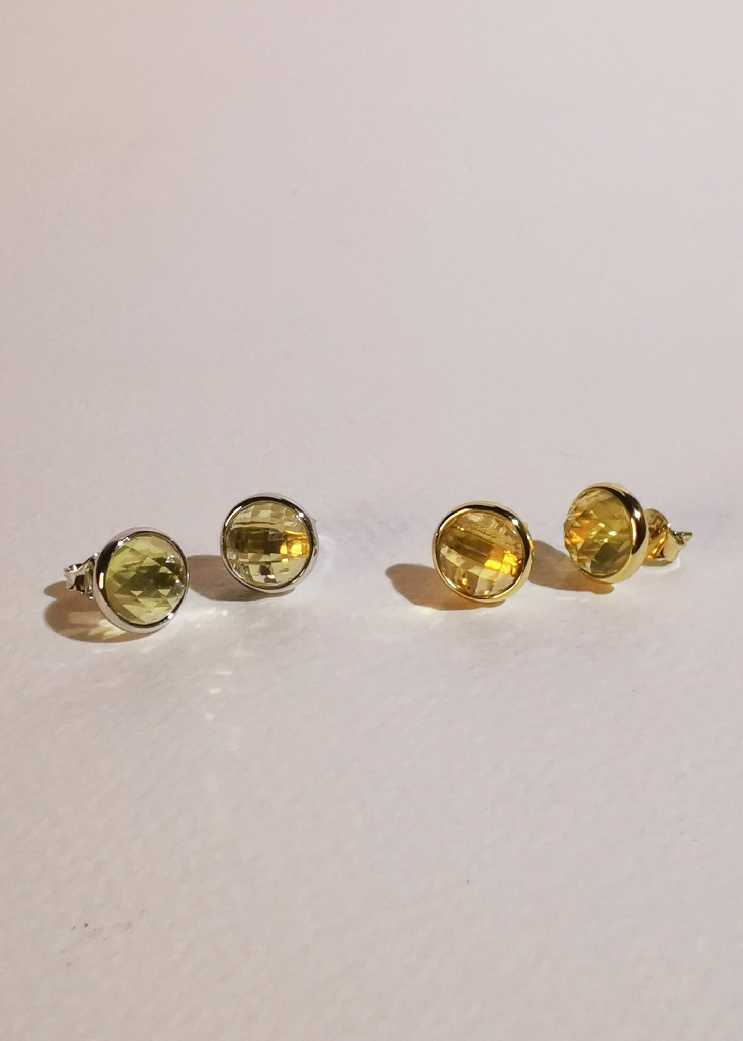 Carta Studs - Citrine - Mi Story Jewellery